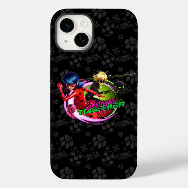 Ladybug & Cat Noir | Stronger Together Case-Mate iPhone Case (Back)