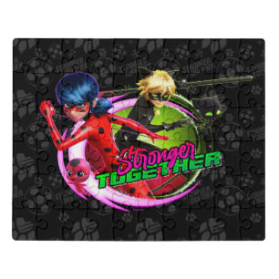 Ladybug & Cat Noir   Stronger Together Jigsaw Puzzle