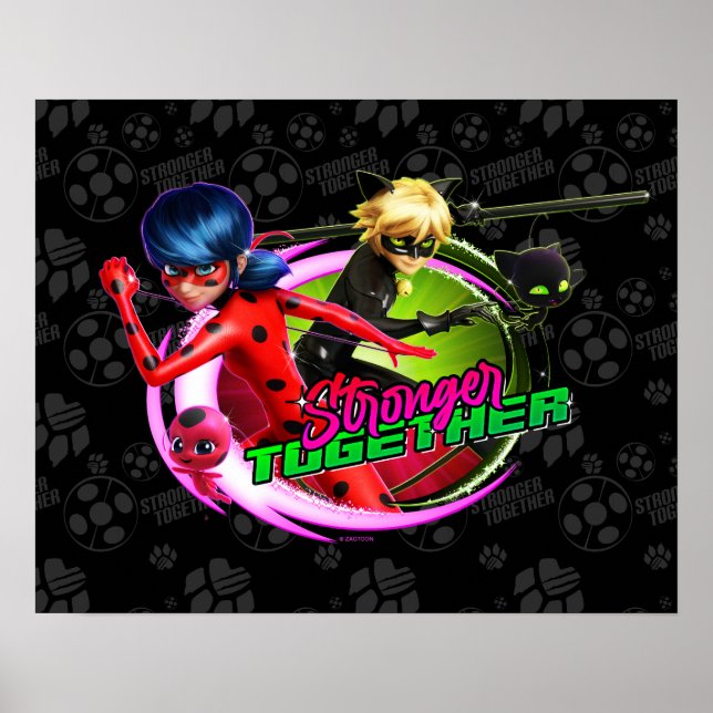 Ladybug & Cat Noir | Stronger Together Poster (Front)