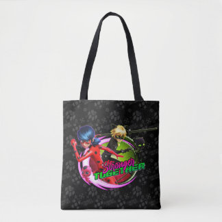 Ladybug & Cat Noir | Stronger Together Tote Bag