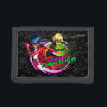 Ladybug & Cat Noir | Stronger Together Trifold Wallet<br><div class="desc">Check out this fun Miraculous design featuring Ladybug and Cat Noir.</div>