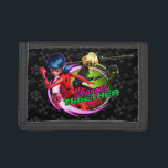 Ladybug & Cat Noir | Stronger Together Trifold Wallet<br><div class="desc">Check out this fun Miraculous design featuring Ladybug and Cat Noir.</div>