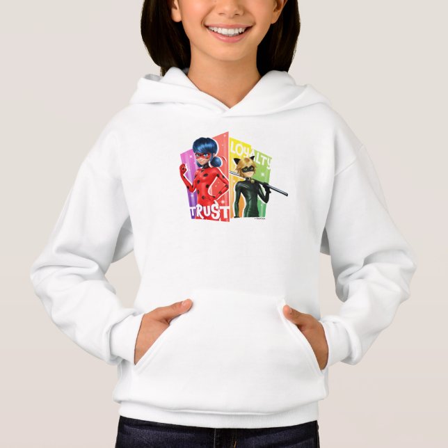 Ladybug & Cat Noir | Trust & Loyalty Hoodie (Front)