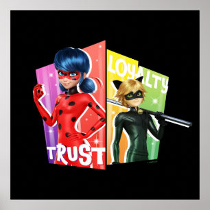 Ladybug & Cat Noir Trust & Loyalty Poster