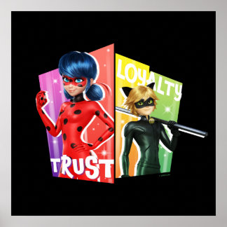 Ladybug & Cat Noir | Trust & Loyalty Poster