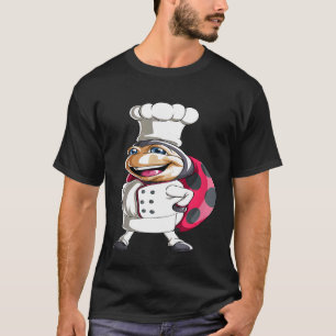 Ladybug Chef Small Flying Insect Creature Collecto T-Shirt
