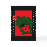 Ladybug Christmas Card