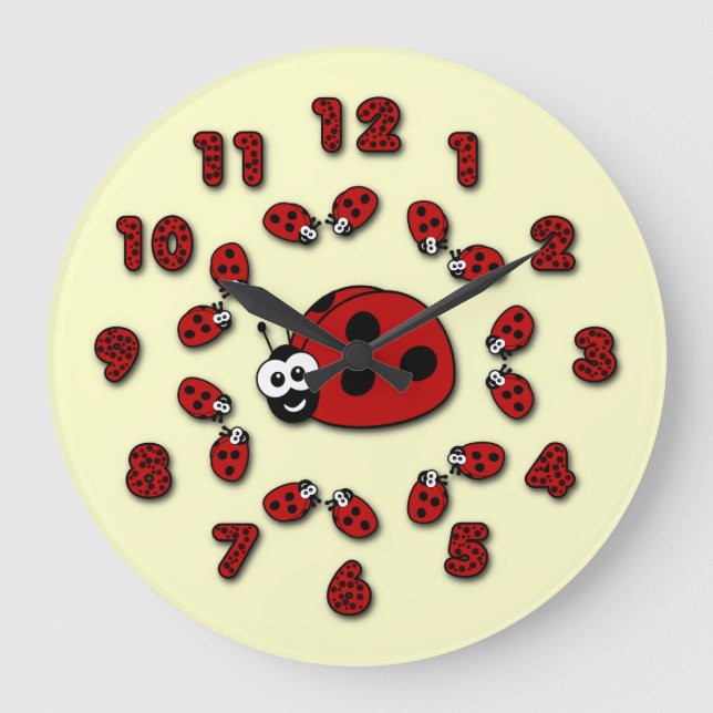 Ladybug Clock (Front)