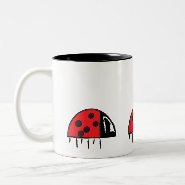 Ladybug Coffee Cup (Left)