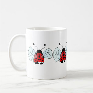 Ladybug coffee mug