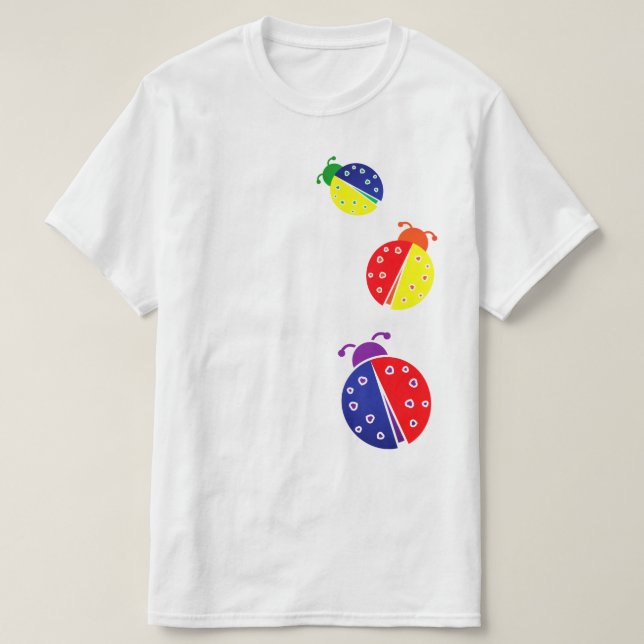 ladybug color combos T-Shirt (Design Front)
