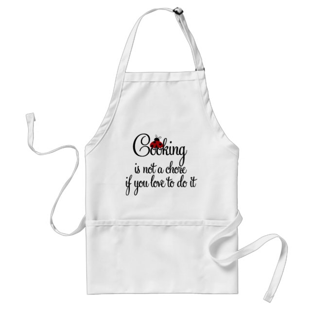 LadyBug Cooking Apron (Front)