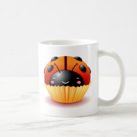 Ladybug Cupcake Mug