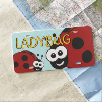 Ladybug Custom License Plate
