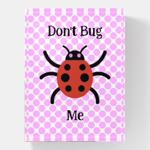 Ladybug Cute Art Retro Style Glass Paperweight