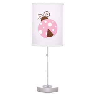 Ladybug, Cute Ladybug, Pink Ladybug, Ladybird Table Lamp