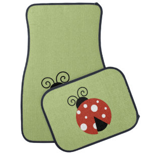Ladybug, Cute Ladybug, Red Ladybug, Ladybird Car Mat