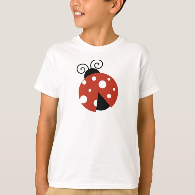 Ladybug, Cute Ladybug, Red Ladybug, Ladybird T-Shirt (Front)