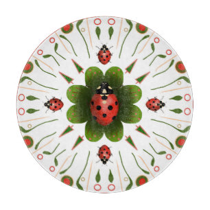 Ladybug Cutting Board
