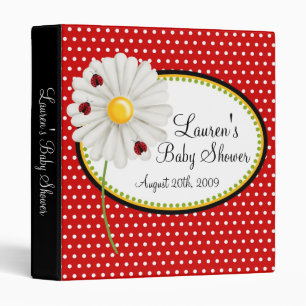 Ladybug Daisy Baby Photo Album Binder