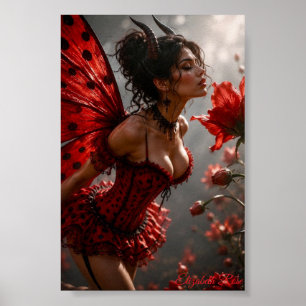 Ladybug Demoness Poster