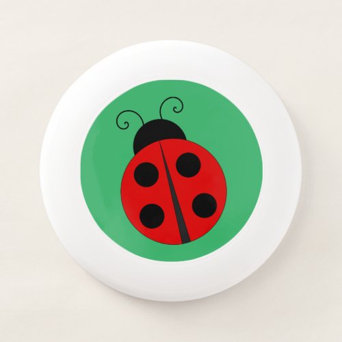 Ladybug Design Frisbee