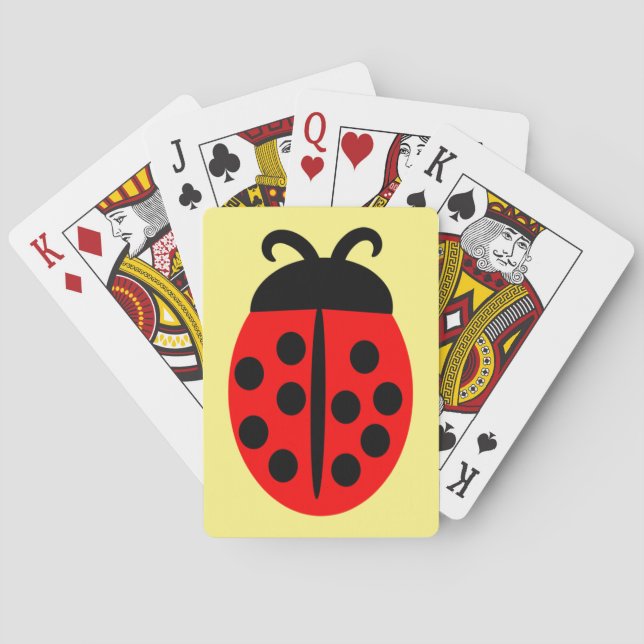 Ladybug Design Poker Cards (Back)