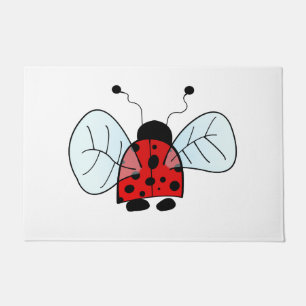 Ladybug doormat