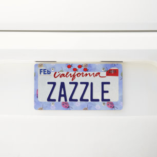 Ladybug dot beetle Office Custom Destiny Destiny'S License Plate Frame