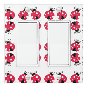 Ladybug dot beetle Office Custom Destiny Destiny'S Light Switch Cover