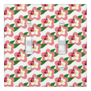 Ladybug dot beetle Office Custom Destiny Destiny'S Light Switch Cover