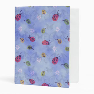 Ladybug dot beetle Office Custom Destiny Destiny'S Mini Binder