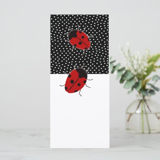 Ladybug Dot Stationary (Standing Front)