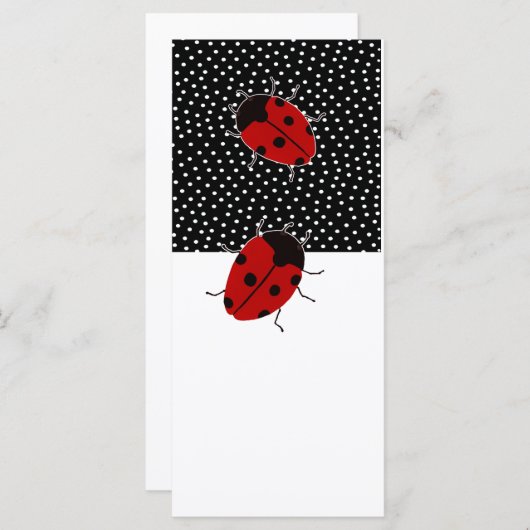 Ladybug Dot Stationary (Front/Back)