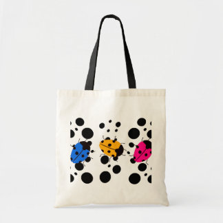 Ladybug Dots Tote Bag