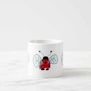 Ladybug espresso cup
