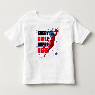 Ladybug Every Girl is a Super Hero Toddler T-shirt