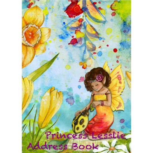 Ladybug Fairy Address Book (Front)