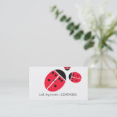 ladybug family calling card (Standing Front)