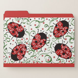 Ladybug File Folder