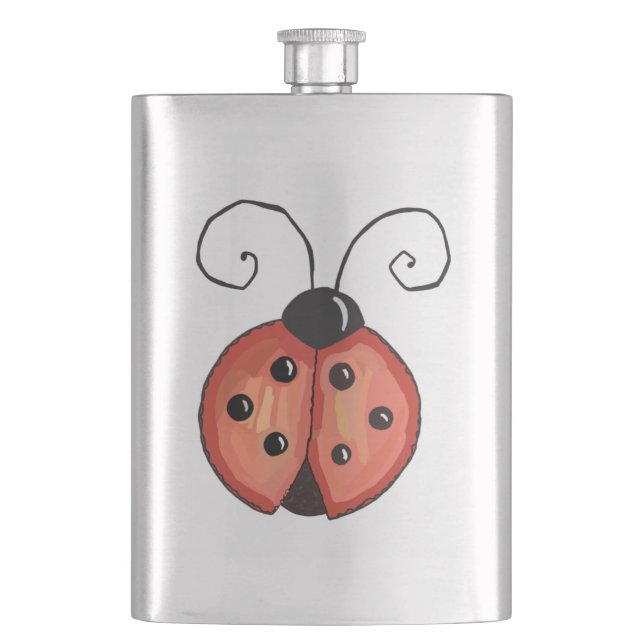 Ladybug Flask (Front)