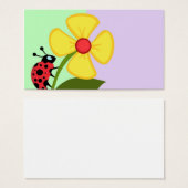 Ladybug Flower (Front & Back)