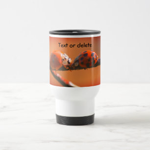 Ladybug Friends Nature Personalized Travel Mug