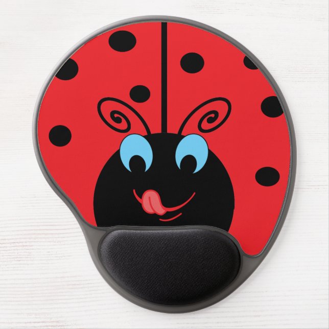 Ladybug Gel Mouse Pad (Front)