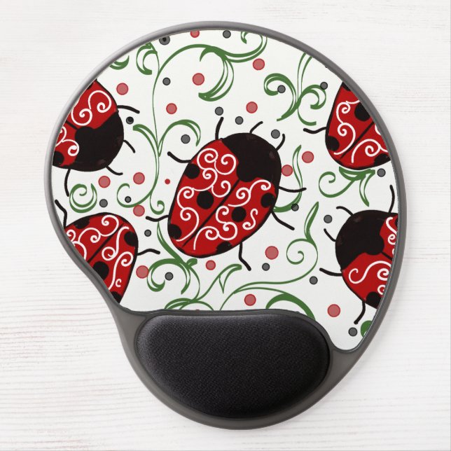 Ladybug Gel Mouse Pad (Front)