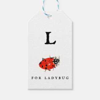 Ladybug  gift tags