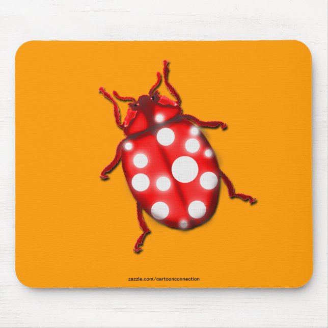 LadyBug Gifts for Buglovers & Gardeners Mouse Pad (Front)