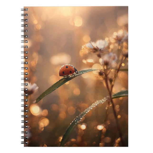 Ladybug Golden Dawn Notebook (Front)