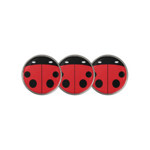 Ladybug golf ball marker
