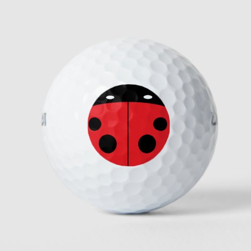 Ladybug  golf balls